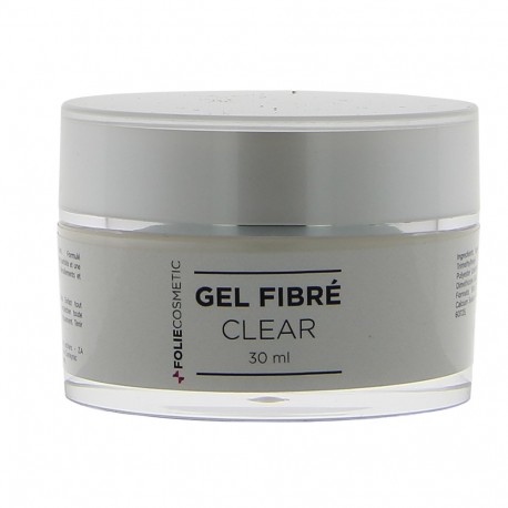 Folie Cosmetic - Gel UV Fibré Clear pour les ongles - 30 ml