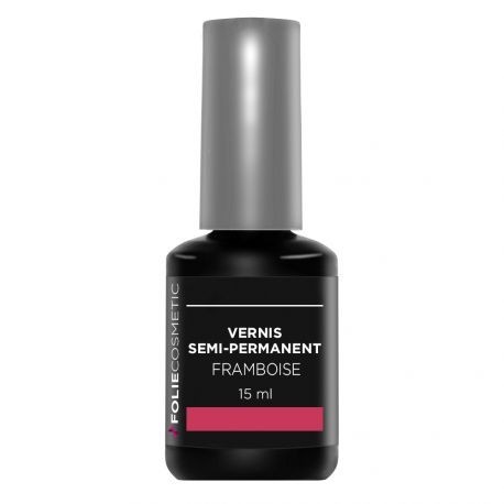 Folie Cosmetic - Vernis Semi-permanent Framboise - 15 ml
