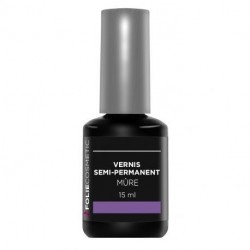 Folie Cosmetic - Vernis Semi-permanent Mûre - 15 ml