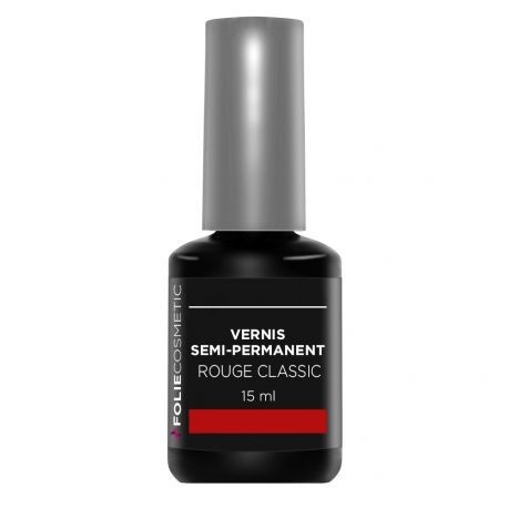 Folie Cosmetic - Vernis Semi-permanent Rouge Classic - 15 ml -