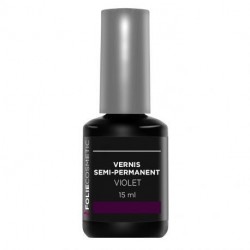 Folie Cosmetic - Vernis Semi-permanent Violet - 15 ml
