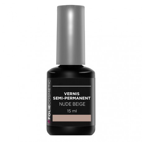 Folie Cosmetic - Vernis Semi-permanent- Nude Beige - 15 ml -