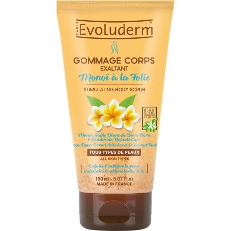 Evoluderm - Gommage Corps exaltant Monoï à la folie - 150 ml