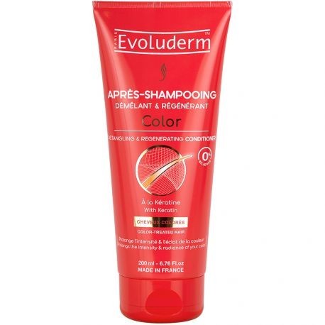 Evoluderm - Après-shampoing Démêlant & Régénérant Color - 200 ml