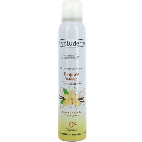 Evoluderm - Déodorant Cocooning Exquise Vanille - 200 ml