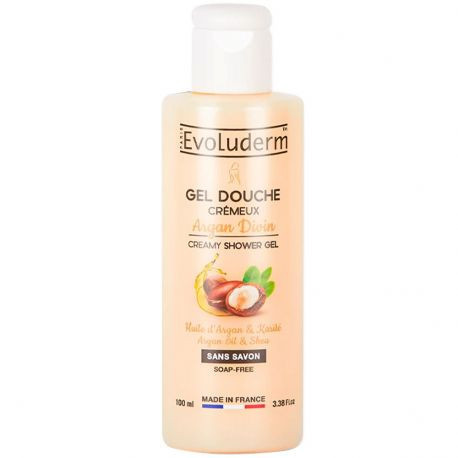 Evoluderm - Gel douche crémeux Argan divin - 100 ml