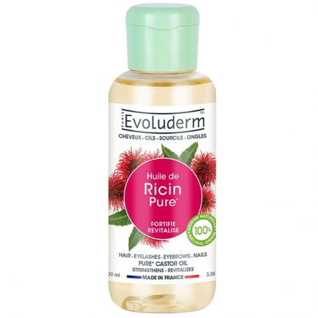 Evoluderm - Huile de Ricin Pure - 100 ml