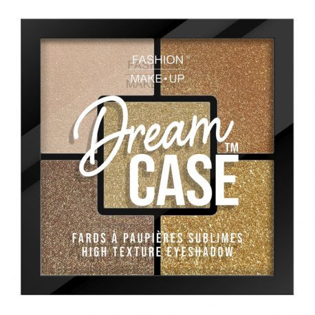 Fashion Make-up - Palette yeux Dream Case - n°04 Dream gold - 5x1,8g