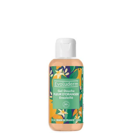 Evoluderm - Gel douche Ensoleillé Fleur d'Oranger - 100 ml