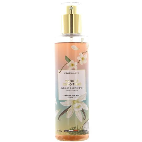 Folie Cosmetic - Vanille Coco Tiaré Brume Corps & Cheveux - 250 ml