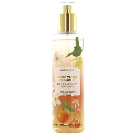 Folie Cosmetic - Monoï Ylang Oranger Brume Corps & Cheveux - 250 ml