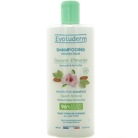 Evoluderm - Shampoing Douceur d'Amande Protecteur - 400 ml