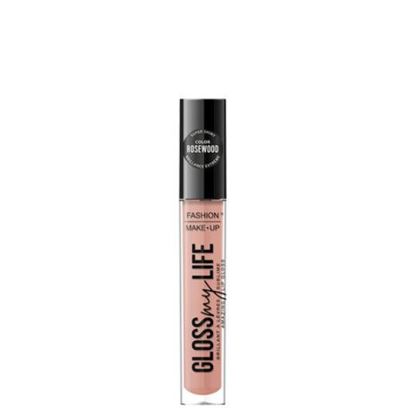 Fashion Make-up - Brillant à lèvres Gloss my Life 02 Rosewood