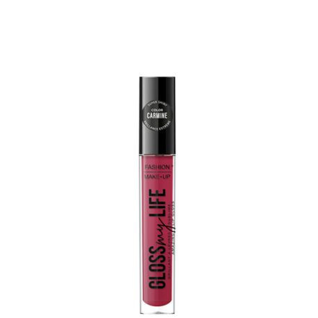 Fashion Make-up - Brillant à lèvres Gloss my Life 04 Carmine