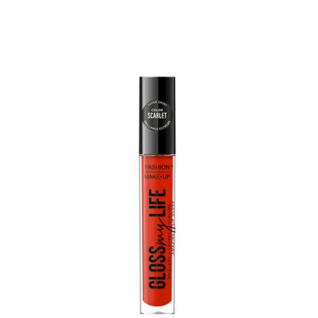 Fashion Make-up - Brillant à lèvres Gloss my Life 06 Scarlet