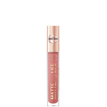 Fashion Make-up - Brillant à lèvres Matte my Life10 Smoky rose