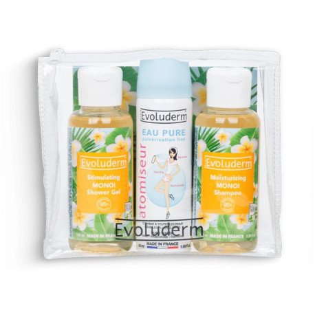 Evoluderm - Trousse Voyage Fraîcheur Monoï