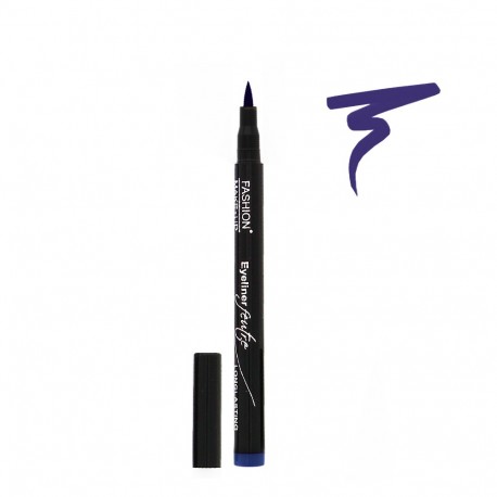 Fashion Make-Up - Eyeliner Feutre Longue Tenue 03 Bleu