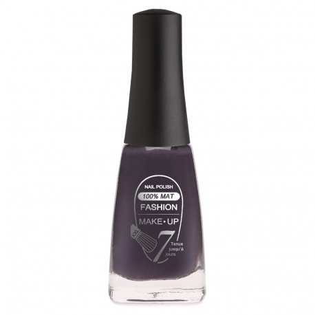 Fashion Make-Up - Vernis à ongles 100% mat n°09 Ardoise - 11ml