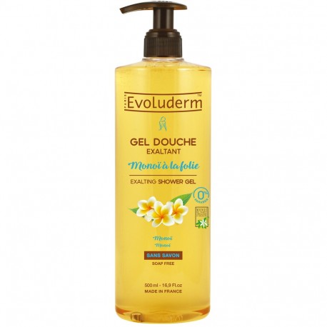 Evoluderm - Gel douche Exaltant Monoï à la Folie - 500 ml