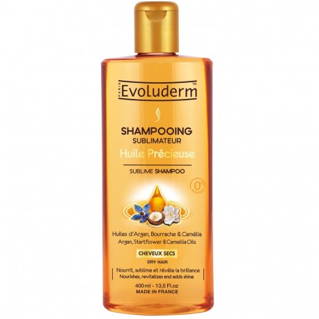 Evoluderm - Shampoing Sublimateur Huile Précieuse - 400 ml