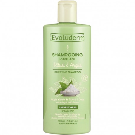 Evoluderm - Shampoing Purifiant Rituel d'Argile - 400 ml