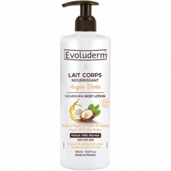 Evoluderm - Lait corps nourissant Argan Divin - 500 ml