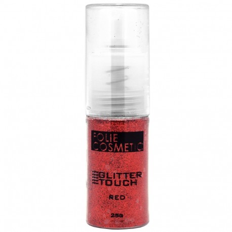 Folie Cosmetic - Poudre Pailletée Glitter Touch 06 red - 25g